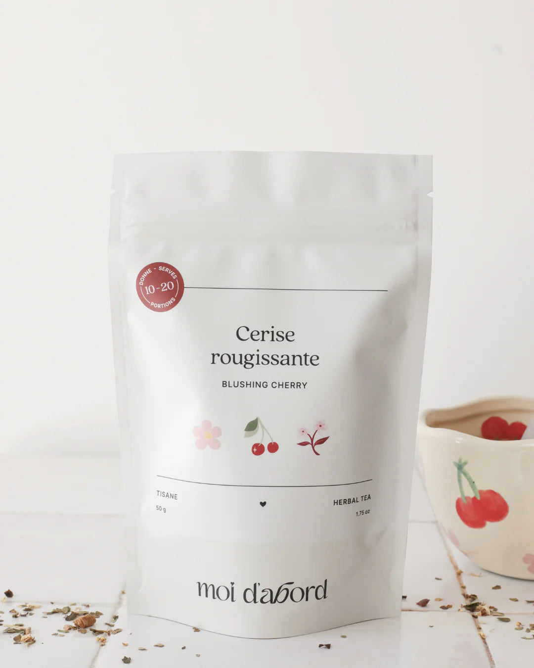 Tisane - Cerise rougissante - Moi D'abord - 50g